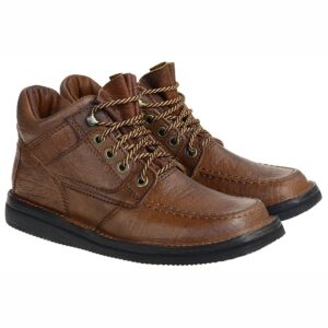Courteney Frontier in Dark Brown Kudu Leather