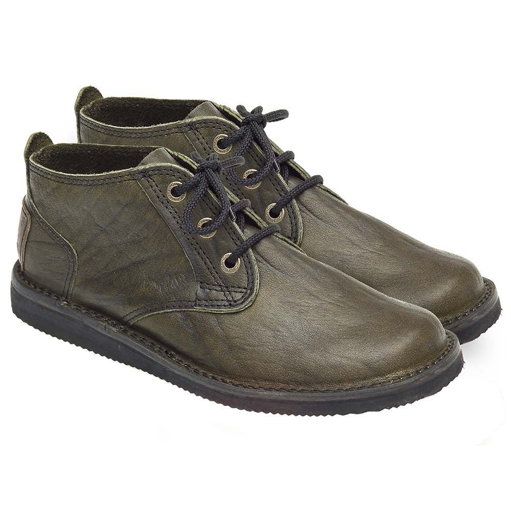 Courteney Vellie in Olive Kudu Leather - Image 2